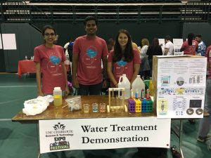 students at the NC Science Festival 2017